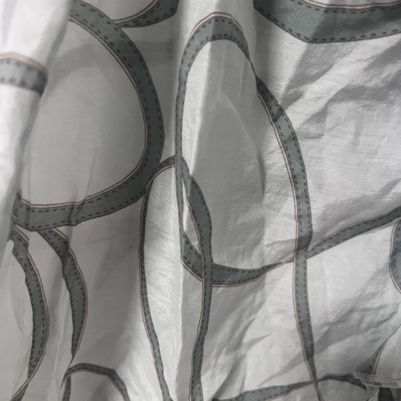 Women's Ruffled Gray Top - Picture 5 of 5